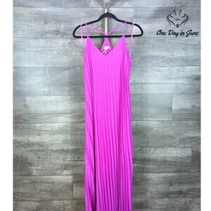 She + Sky Spaghetti Strap V Neck Maxi Dress Size S
